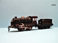 Lokomotive mit Tender ( 1016/19 FU)